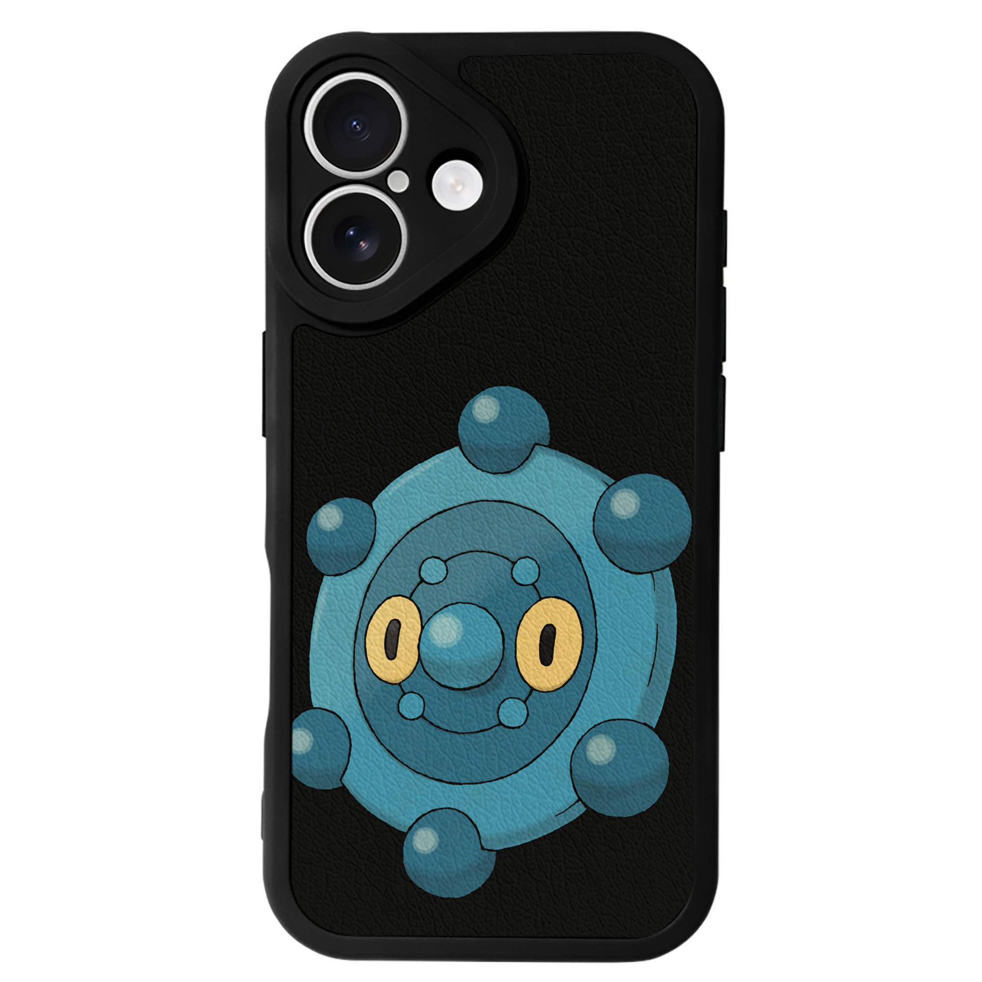 （画像用） ポケットモンスター Pokémon 【iPhone 16シリーズ対応】シリコンスマホケース（レザー調） 材質：シリコン